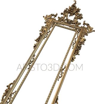 Mirrors and frames (RM_0826) 3D model for CNC machine